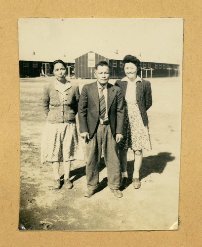 Utsunomiya family at Jerome camp