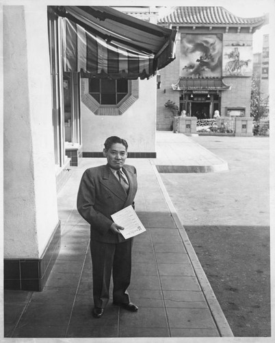 Y.C. Hong in New Chinatown, Los Angeles