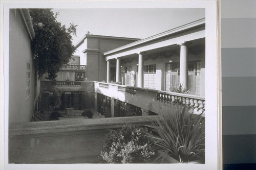 Hearst Gymnasium, University of California, Berkeley, ca. 1925 (with Julia Morgan) [exterior, balconies]