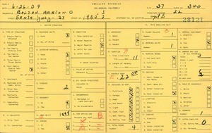 WPA household census for 1935 1/2 SANTA YNEZ STREET, Los Angeles