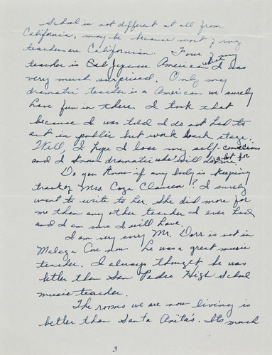 Letter from Mizuye [Hirose] to [Afton] Nance, 1942 Nov 8