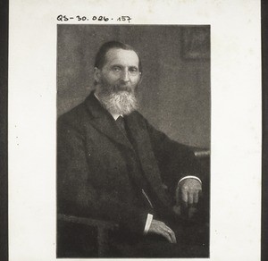 Mission secretary Immanuel Layer, born 22. Jan. 1858, died 8th Jan. 1916