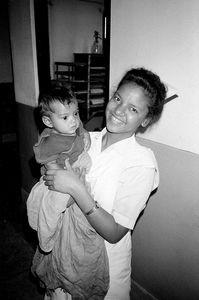 UMN, Nepal. Fra Tansen Mission Hospital, Børneafdelingen, 1991