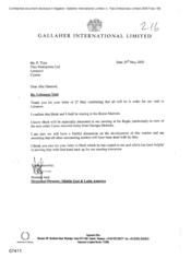 [Letter from Norman Jack to Abu Hameed regarding the Lebanese visit]