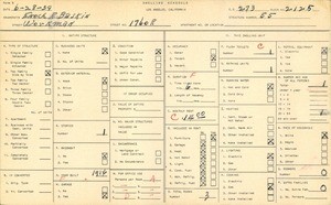 WPA household census for 1760 WORKMAN, Los Angeles