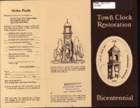 Town Clock Restoration/Bicentennial