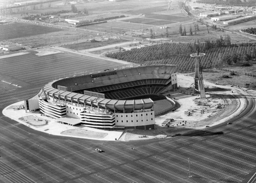 Construction of Angel Stadium