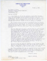 Letter from Roger Baldwin, Director, American Civil Liberties Union, to Homer L. Morris, American Friends Service Committee, March 1, 1943
