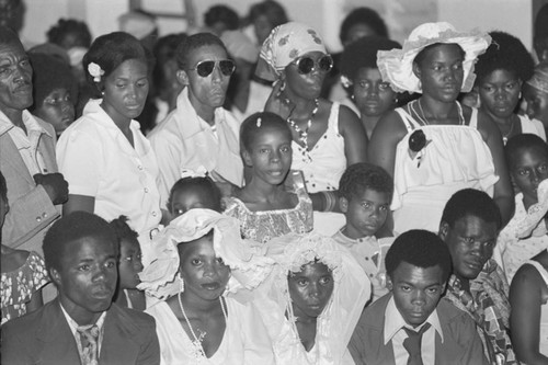Multiple weddings ceremony, San Basilio del Palenque, ca. 1978