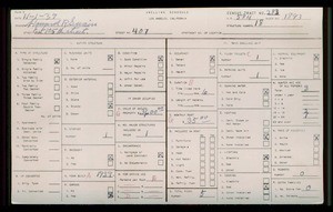 WPA household census for 407 E 105TH ST, Los Angeles County