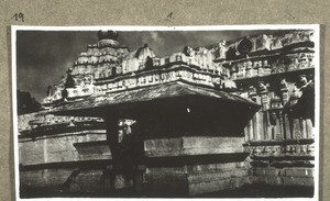 Partial view of the great temple Trikuteschean in Gadag