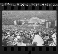 Easter service at the Hollywood Bowl, Calif., 1961