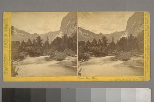 Mount Starr King, Yosemite Valey, Mariposa County, Cal