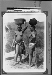 African woman and girl, Nyasa, Tanzania