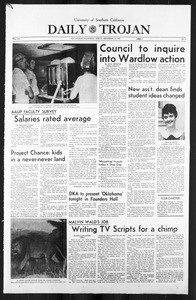 Daily Trojan, Vol. 59, No. 5, September 22, 1967