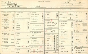 WPA household census for 1311 E 41ST PLACE, Los Angeles County