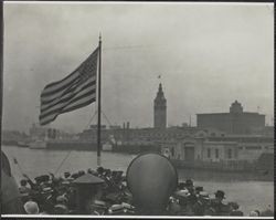 Delegates cruising San Francisco Bay, California, 1920s