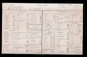 WPA household census for 654 W 90TH ST, Los Angeles County