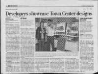 Developers showcase Town Center designs