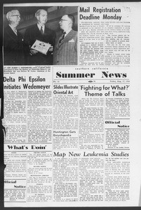 Summer News, Vol. 6, No. 16, August 17, 1951