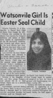 Watsonville girl is Easter Seal child