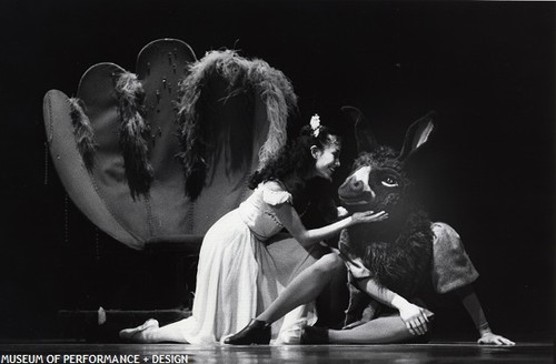 Evelyn Cisneros and Val Caniparoli in Balanchine's A Midsummer Night's Dream, circa 1980s