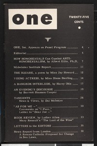 ONE magazine 5/2 (1957-02)