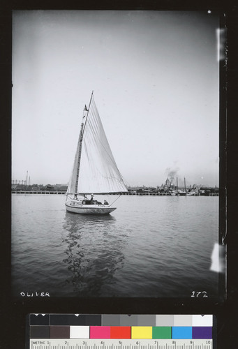 Mirth (yacht), Oakland Creek. [photographic print]