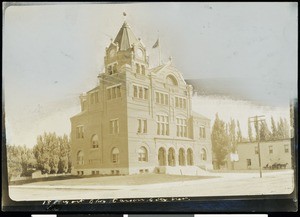 United States Post Office and Courthouse in Carson City, Nevada, ca.1895
