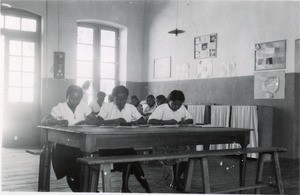 School of domestic science, in Madagascar