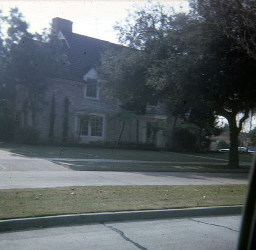 Another view of the Charles D. Swanner home on North Park Blvd in 1965