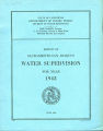 Report of Sacramento-San Joaquin water supervision for year 1943