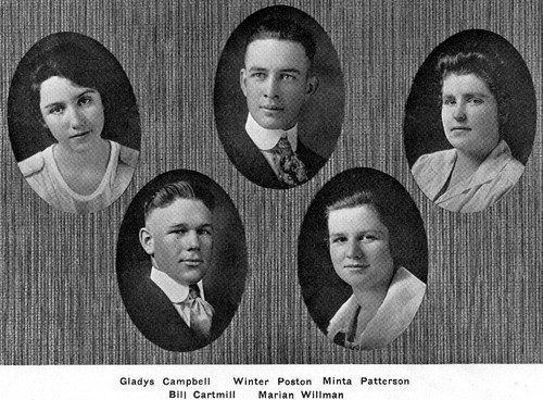 Tulare High School Class of 1918