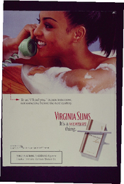 Virginia Slims it's a woman thing