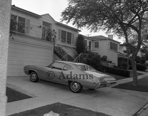 House exterior, Los Angeles, 1969