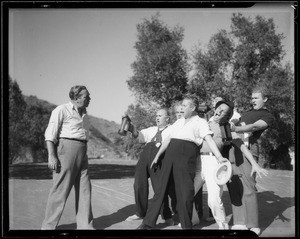Rehearsals at Bowl, Los Angeles, CA, 1934