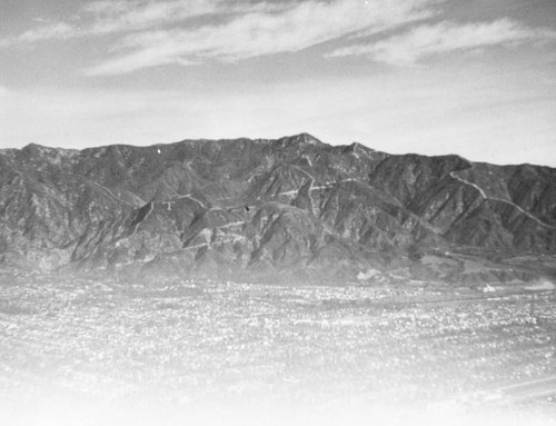 Pasadena in 1938, aerial