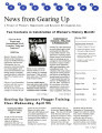 News from Gearing Up for Spring 2003