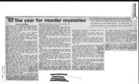 83 the year for murder mysteries