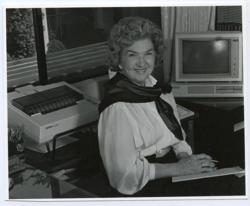 Helen Young in later life, 1980s