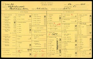 WPA household census for 614 1/2 PARKMAN AVE, Los Angeles