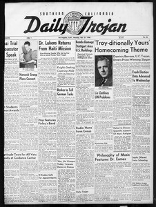 Daily Trojan, Vol. 38, No. 26, October 21, 1946
