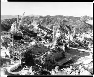 View of the Rocketdyne Field Laboratory in the Santa Monica Mountains