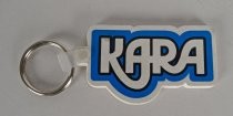 KARA radio station key chain