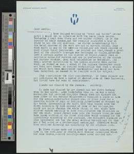 Stewart Edward White, letter, 1936-12-23, to Hamlin Garland
