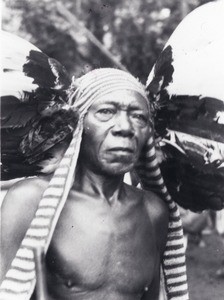Bamum man, in Cameroon
