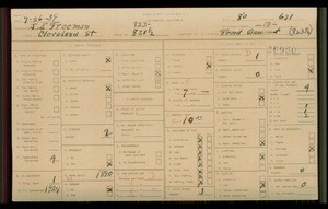 WPA household census for 823 CLEVELAND, Los Angeles
