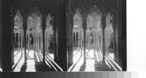 Court of the Lions, Alhambra. Granada