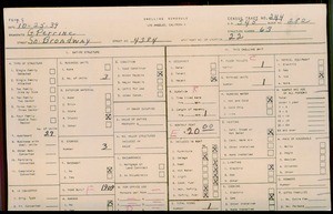 WPA household census for 4384 S BROADWAY, Los Angeles County