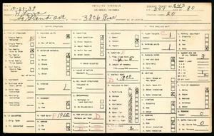 WPA household census for 3806 S GRAND AVE, Los Angeles County